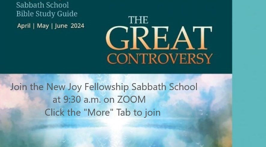 New Joy Church Fellowship Sabbath School - click the image to join